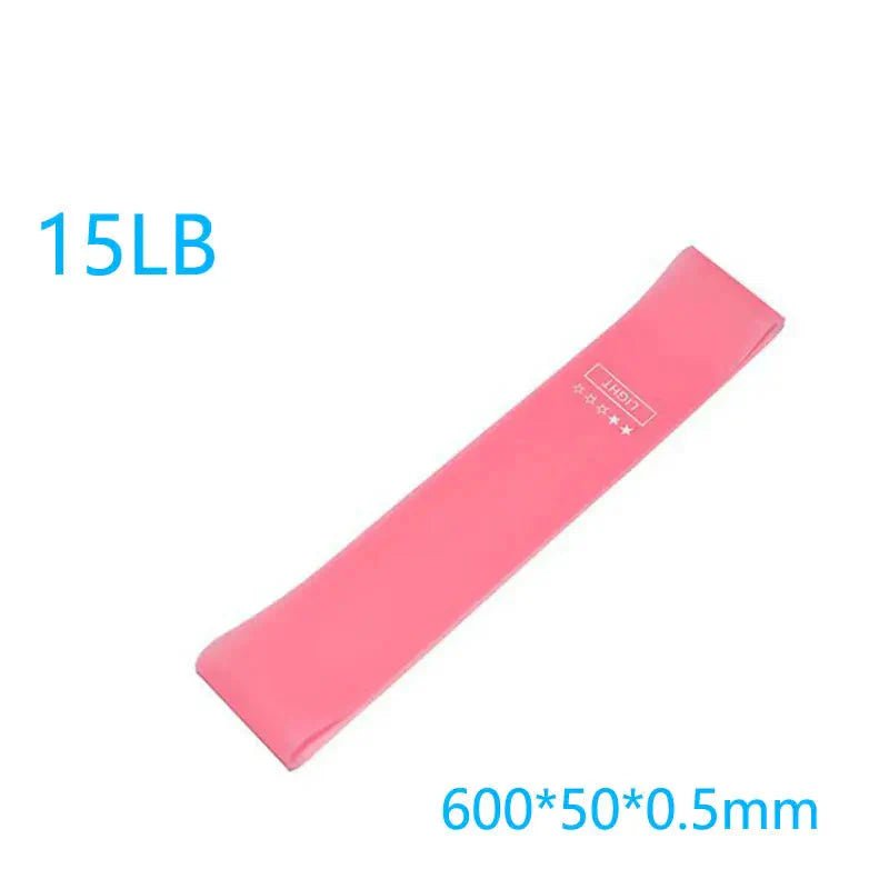 Elastic Resistance Bands Set for Yoga, Pilates, and Strength Training - 5 - Pack - Meta Máxima