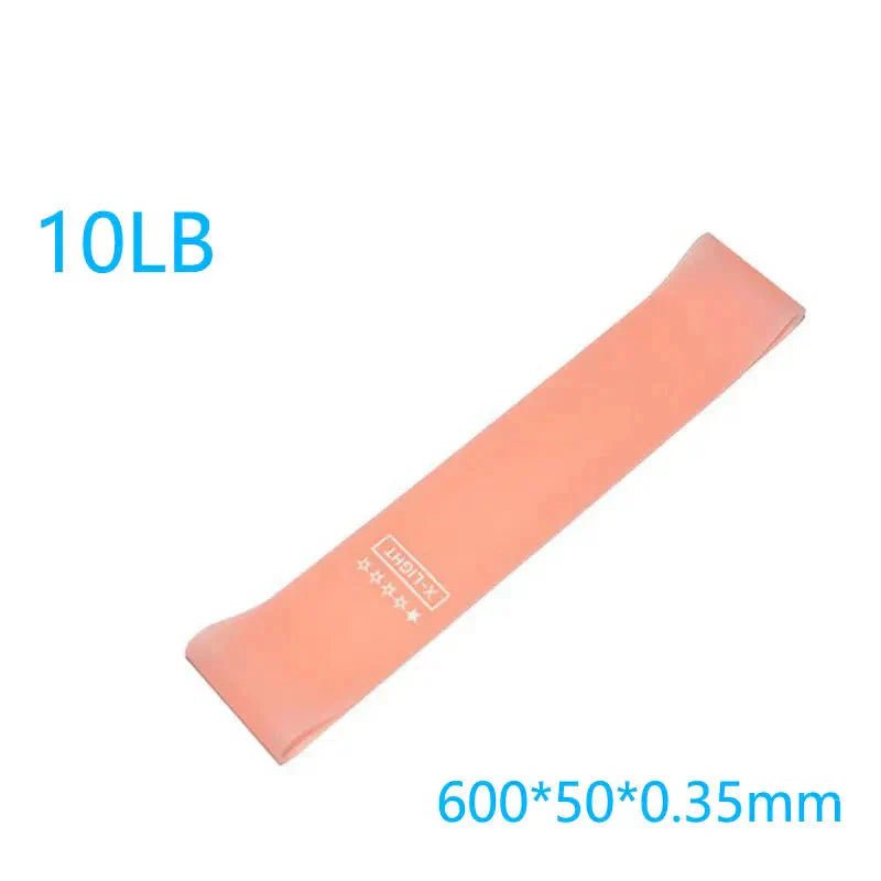 Elastic Resistance Bands Set for Yoga, Pilates, and Strength Training - 5 - Pack - Meta Máxima