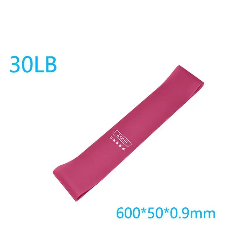 Elastic Resistance Bands Set for Yoga, Pilates, and Strength Training - 5 - Pack - Meta Máxima