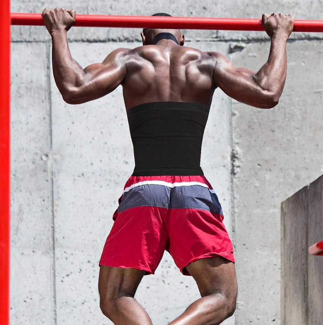 Sauna Waist Trimmer Belt for Men - Meta Máxima