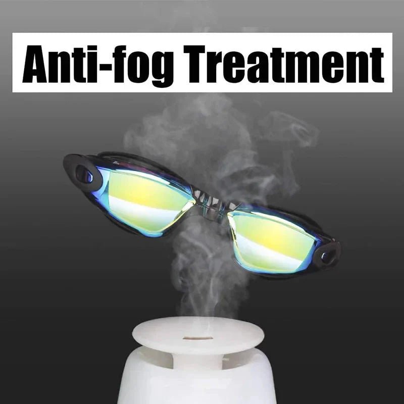 Swimming Goggles for Men & Women – Anti - Fog UV Protection, Waterproof, Adjustable Silicone Swim Goggles for Adults & Kids - Meta Máxima