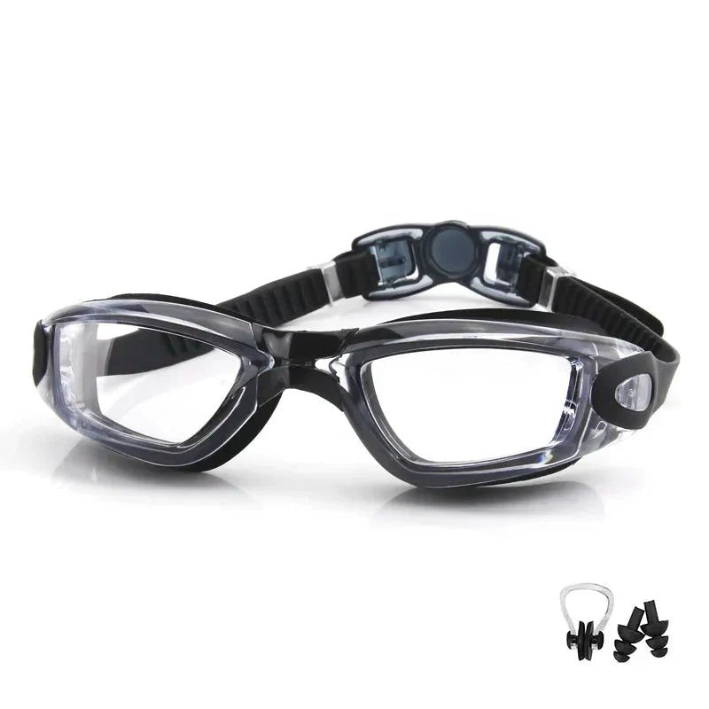 Swimming Goggles for Men & Women – Anti - Fog UV Protection, Waterproof, Adjustable Silicone Swim Goggles for Adults & Kids - Meta Máxima