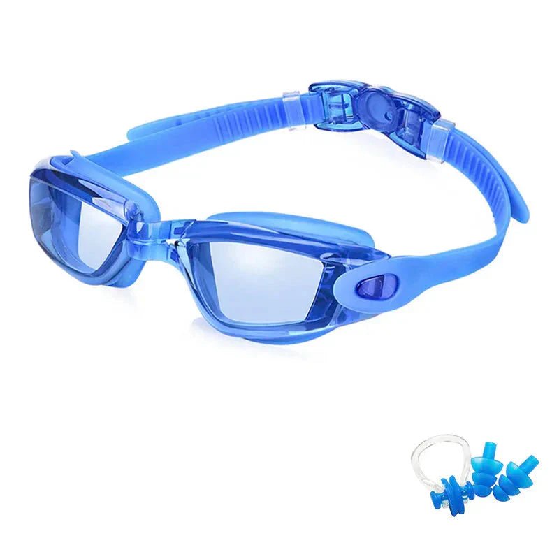 Swimming Goggles for Men & Women – Anti - Fog UV Protection, Waterproof, Adjustable Silicone Swim Goggles for Adults & Kids - Meta Máxima