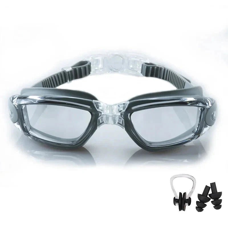 Swimming Goggles for Men & Women – Anti - Fog UV Protection, Waterproof, Adjustable Silicone Swim Goggles for Adults & Kids - Meta Máxima
