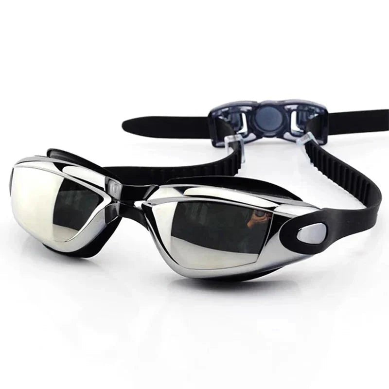 Swimming Goggles for Men & Women – Anti - Fog UV Protection, Waterproof, Adjustable Silicone Swim Goggles for Adults & Kids - Meta Máxima