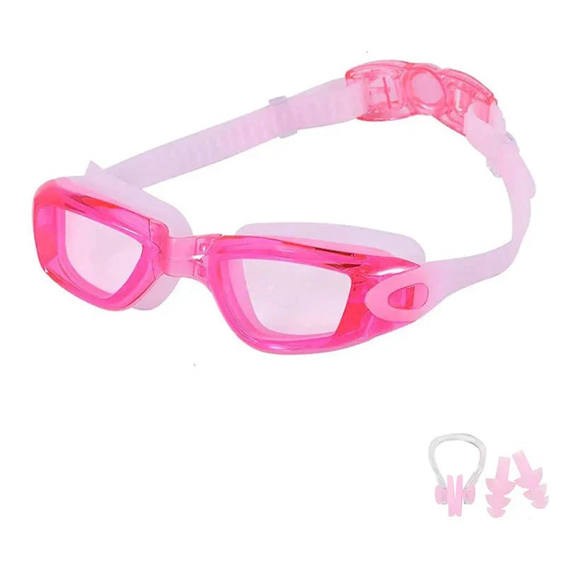Swimming Goggles for Men & Women – Anti - Fog UV Protection, Waterproof, Adjustable Silicone Swim Goggles for Adults & Kids - Meta Máxima