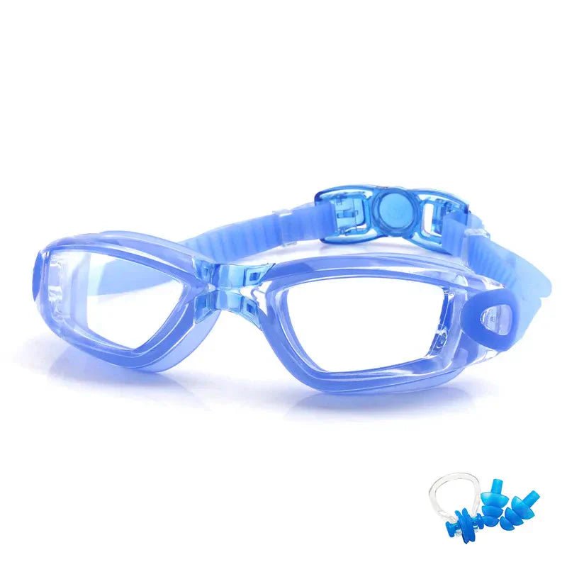 Swimming Goggles for Men & Women – Anti - Fog UV Protection, Waterproof, Adjustable Silicone Swim Goggles for Adults & Kids - Meta Máxima