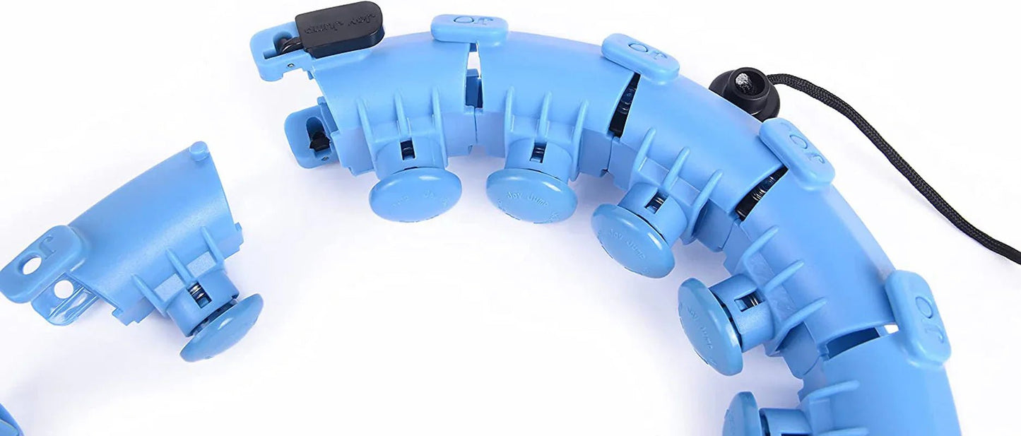 Weighted Hula Hoop – Adjustable Fit Hoop for Weight Loss - Meta Máxima