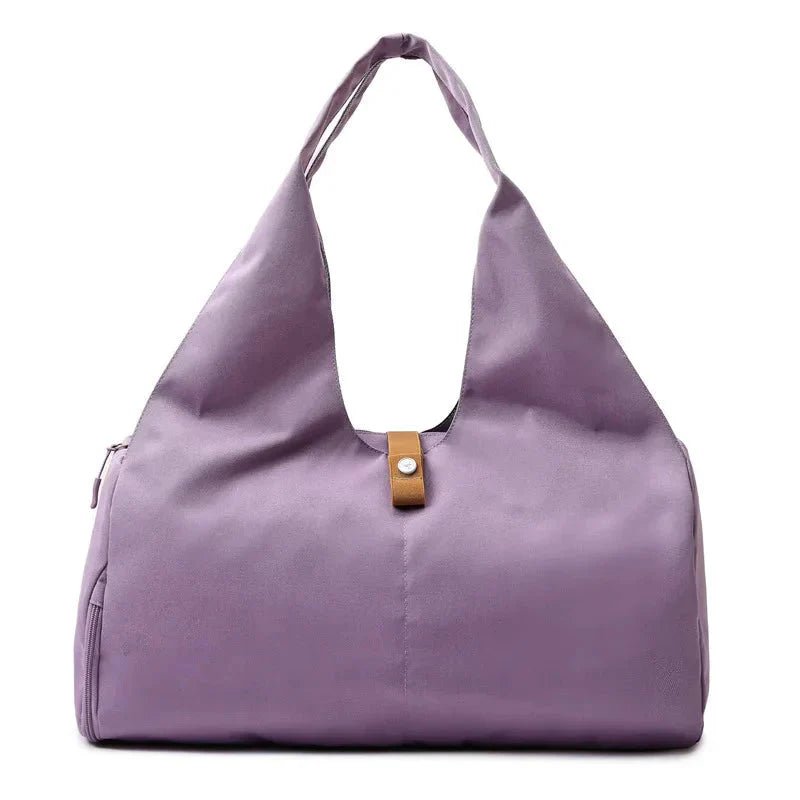 Women'S Multi - Purpose Sports Bag - Waterproof with Shoe Pocket for Yoga, Gym, and Travel - Meta Máxima