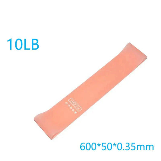 Elastic Resistance Bands Set for Yoga, Pilates, and Strength Training - 5 - Pack - Meta Máxima