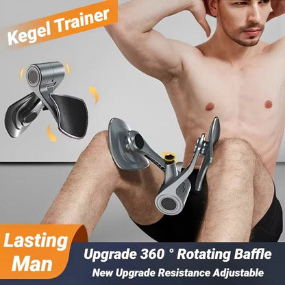 Kegel Fitness Equipment Home Exercise Pelvis Pelvic Muscle Trainer Buttock Equipments for Men Floor Exerciser - Strengthen - Meta Máxima