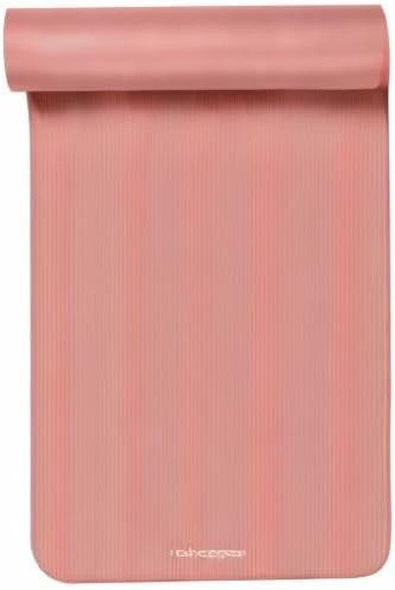 Solana Yoga Mat 1/2" Thick W/Nylon Strap for Men & Women - Non Slip Exercise Mat for Yoga, Pilates, Stretching, Floor & Fitness Workouts - Meta Máxima