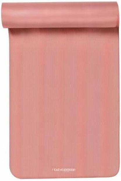 Solana Yoga Mat 1/2" Thick W/Nylon Strap for Men & Women - Non Slip Exercise Mat for Yoga, Pilates, Stretching, Floor & Fitness Workouts - Meta Máxima