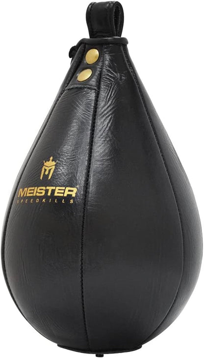 Speedkills Leather Speed Bag with Lightweight Latex Bladder - Meta Máxima