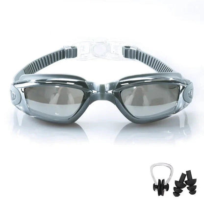 Swimming Goggles for Men & Women – Anti - Fog UV Protection, Waterproof, Adjustable Silicone Swim Goggles for Adults & Kids - Meta Máxima
