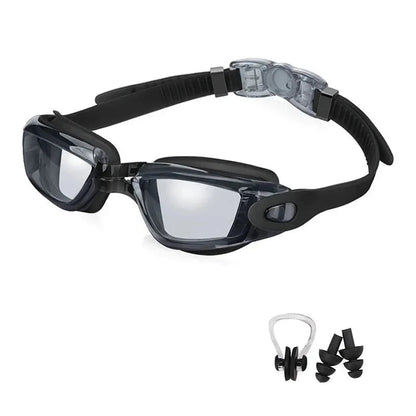 Swimming Goggles for Men & Women – Anti - Fog UV Protection, Waterproof, Adjustable Silicone Swim Goggles for Adults & Kids - Meta Máxima