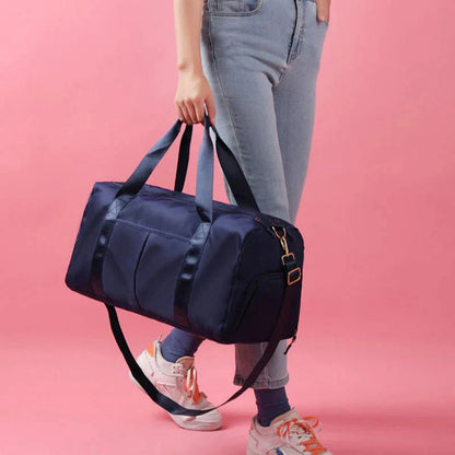 Waterproof Fitness Sports Travel Duffel Bag - Versatile Weekender for Men and Women - Meta Máxima