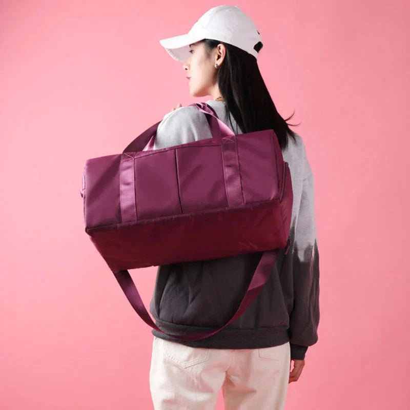 Waterproof Fitness Sports Travel Duffel Bag - Versatile Weekender for Men and Women - Meta Máxima